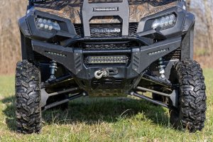 Honda Pioneer 1000-5 Limited Edition Winch Mount - Rough Country - Black - 2023+